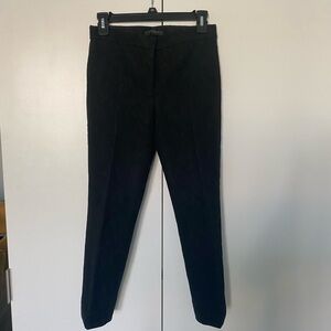 Ann Taylor Lace Pattern Black Slim Dress Pants
